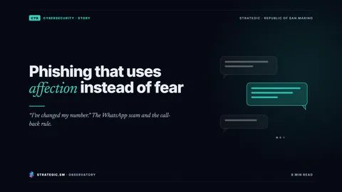 Cover: “Phishing that uses affection instead of fear”, Cybersecurity