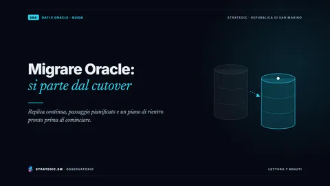 Copertina: «Migrare Oracle: si parte dal cutover», Dati e Oracle