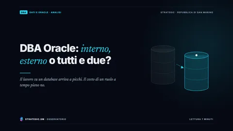Copertina: «DBA Oracle: interno, esterno o tutti e due?», Dati e Oracle