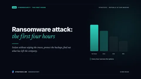 Cover: “Ransomware attack: the first four hours”, Cybersecurity