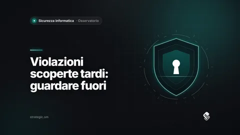 Violazioni scoperte tardi: perché serve guardare fuori dal perimetro