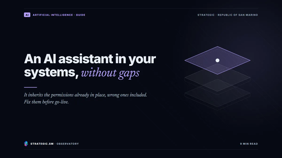 Cover: “An AI assistant in your systems, without gaps”, Artificial intelligence