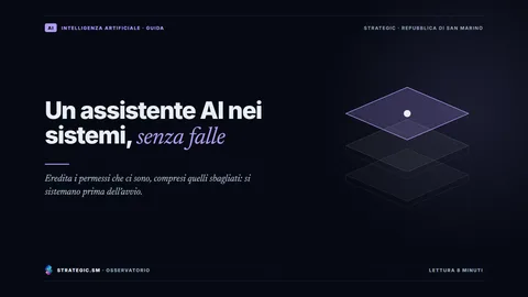 Copertina: «Un assistente AI nei sistemi, senza falle», Intelligenza artificiale