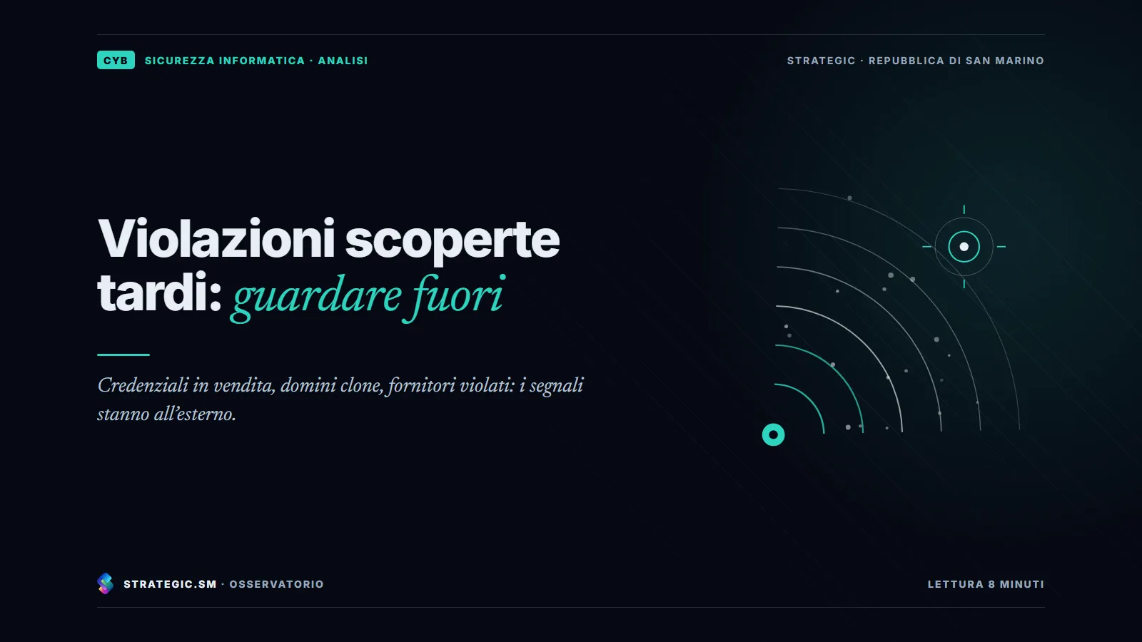 Siete già violati. Lo scoprirete tra 90 giorni